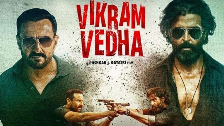 Vikram Vedha के मेकर्स ने शेयर किया फिल्म का BTS वीडियो, दिखा ऋतिक रोशन और सैफ अली खान का टफ एक्शन मोड