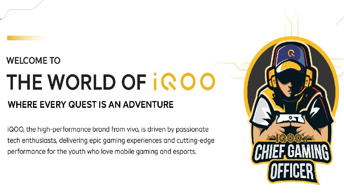 iQOO को तलाश है 25 वर्ष से छोटे चीफ गेमिंग ऑफिसर की, आपके पास है 10 लाख कमाने का मौका